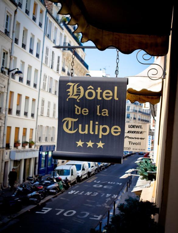 Hotel De La Tulipe Párizs Kültér fotó